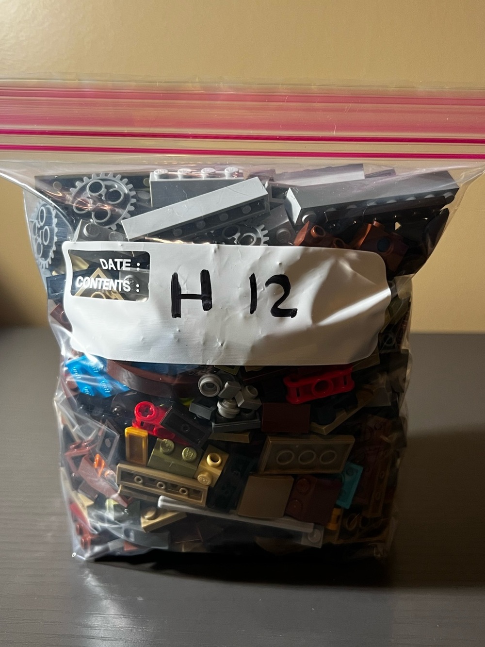 LEGO Small Mix Colors Accessories , Spare Parts And Brick Pieces.15 OZ